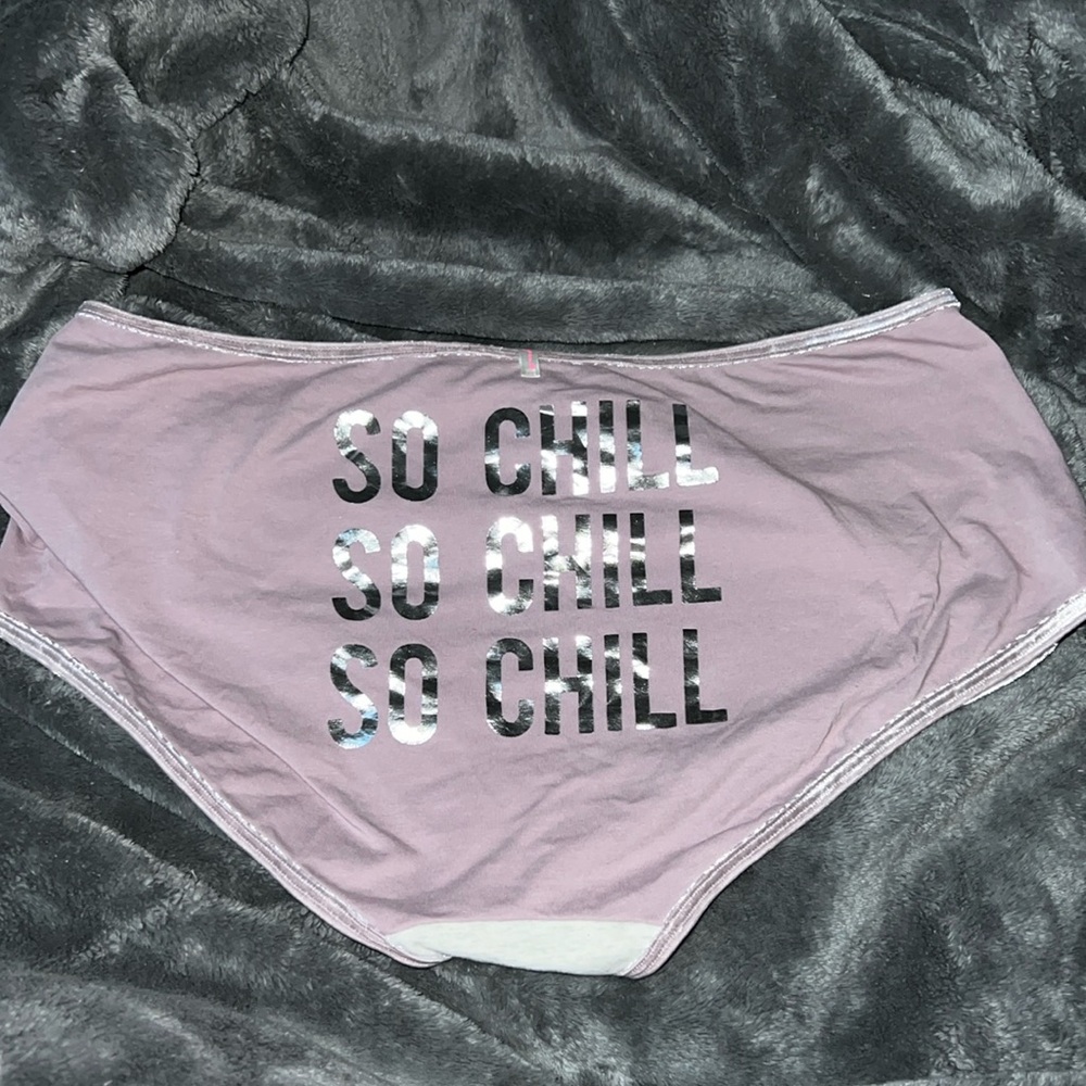 Victoria’s Secret Pink SO CHILL Velvet Trim Boy Short Panty XXL NWOT